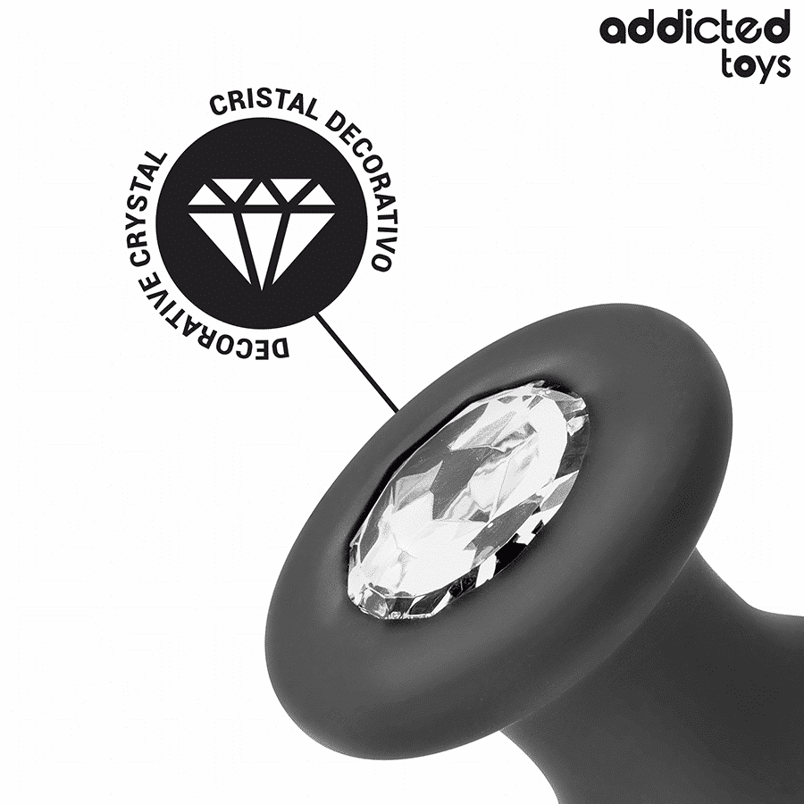 Addicted Toys - Plug Anal Com Joia Tamanho S 8,8 Cm - Image 3