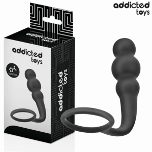 Addicted Toys - Plug Anal Com Anel Modelo 1