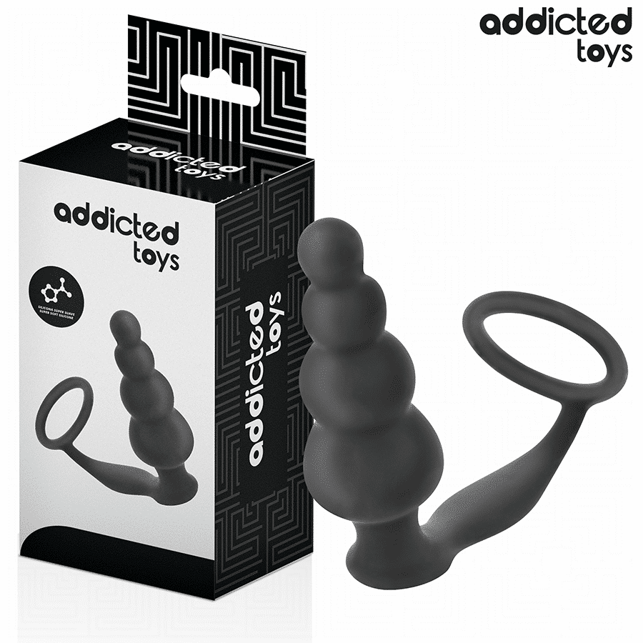 Addicted Toys - Plug Anal Com Anel Modelo 5