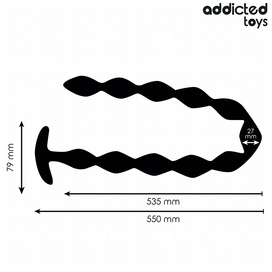 Addicted Toys - Plug Anal Extra Longo - Image 4