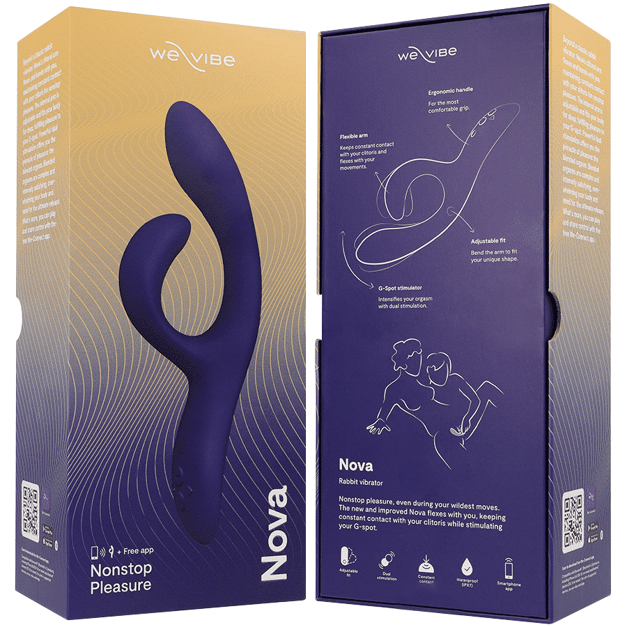 We-Vibe - Vibrador Nova 3 Coelho Azul Meia Noite - Image 7