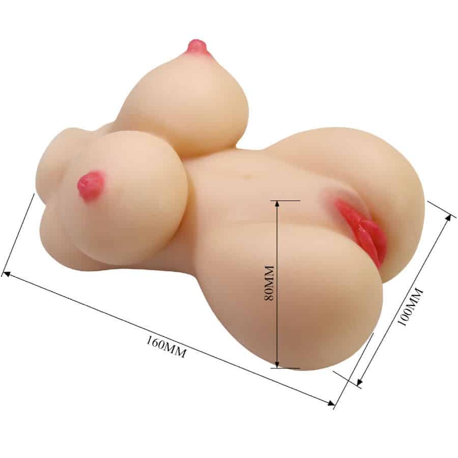Crazy Bull - Herta Mini Torso Vagina Feminina Realista 497 G - Image 8