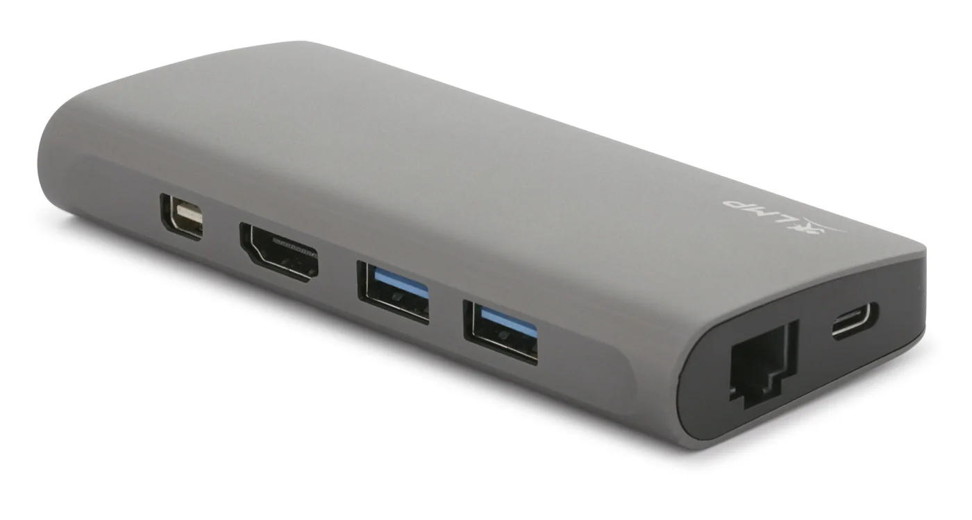 LMP – Usb-C Travel Dock 4K 9Port (Space Grey)