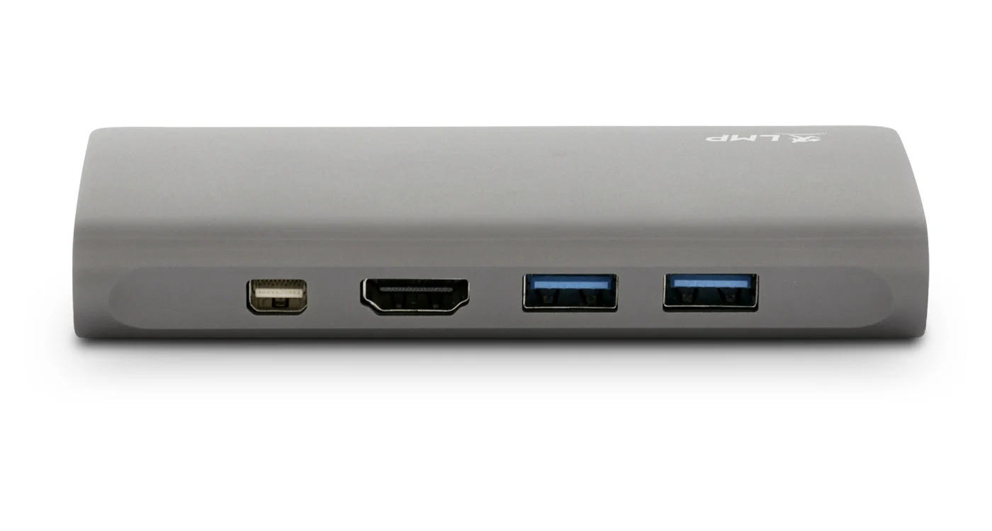 LMP – Usb-C Travel Dock 4K 9Port (Space Grey) - Image 2