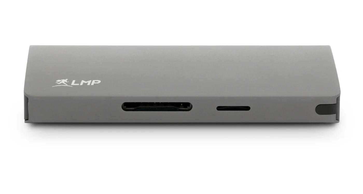 LMP – Usb-C Travel Dock 4K 9Port (Space Grey) - Image 3