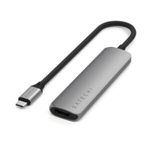 SATECHI – Usb-C Slim Multiport Adapter 4In1 (Space Grey)