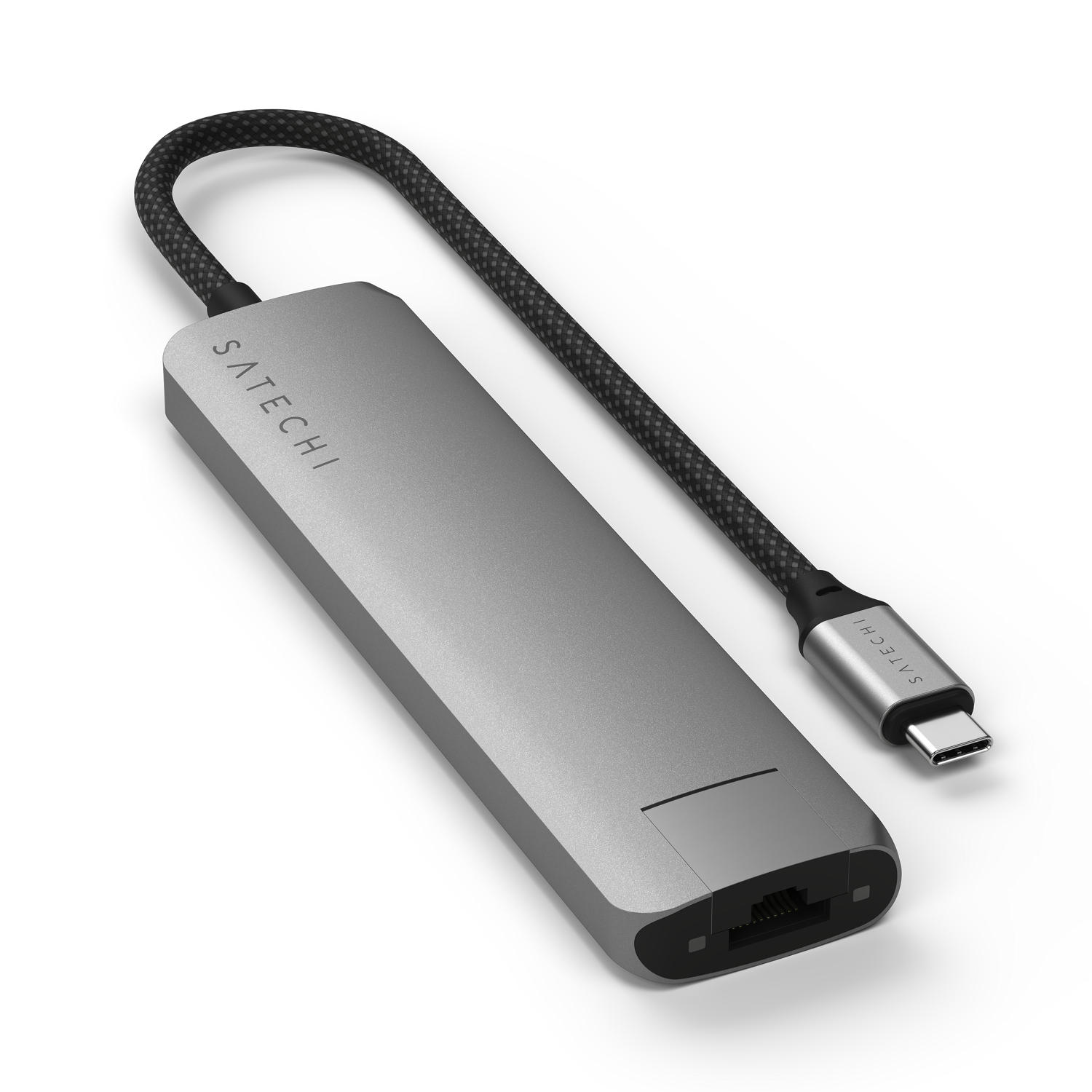 SATECHI – Usb-C Slim Multiport Adapter 7In1 (Space Grey) - Image 4