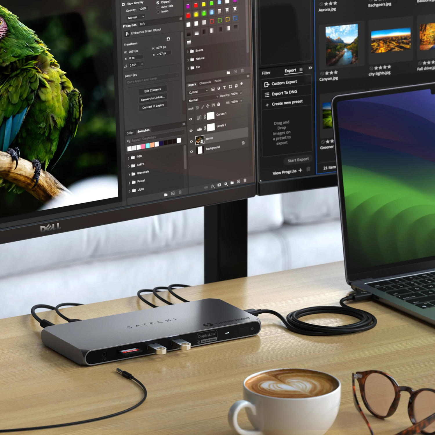 SATECHI – Thunderbolt 4 Docking Station W/ Displaylink - Image 9