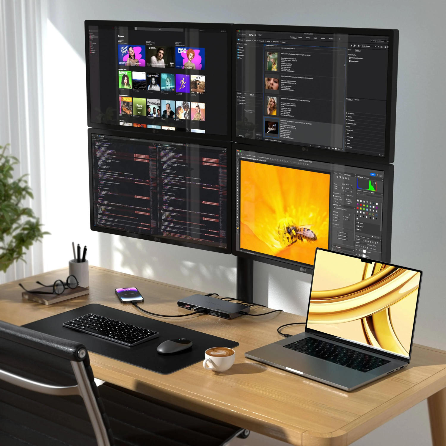 SATECHI – Thunderbolt 4 Docking Station W/ Displaylink - Image 10