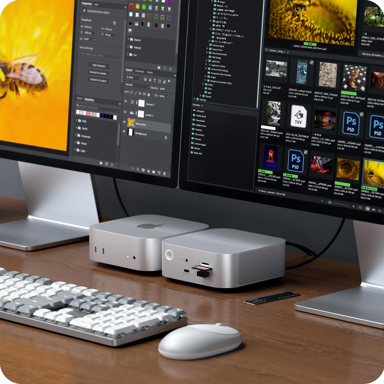 SATECHI – Thunderbolt 5 Cubedock With Ssd Enclosure - Image 6