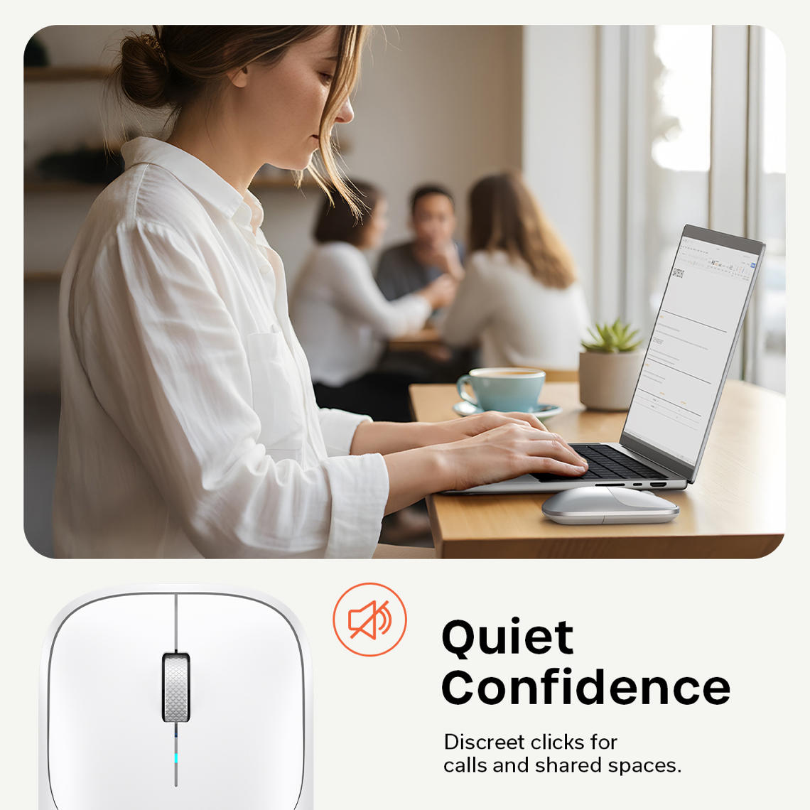 SATECHI – Rato Slim Ex Wireless (White) - Image 10
