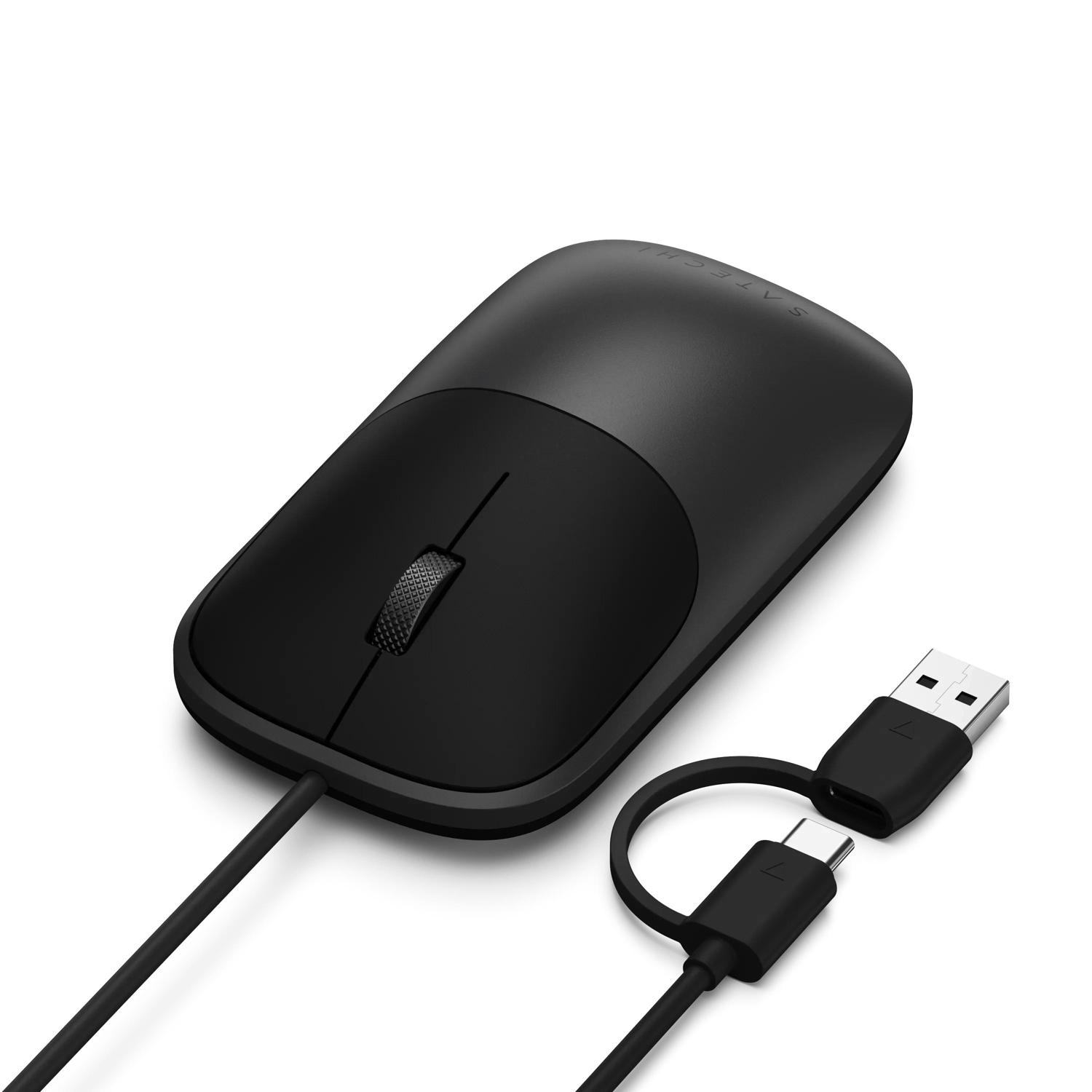 SATECHI – Rato Slim Lx Wired Mouse (Space Black) - Image 2