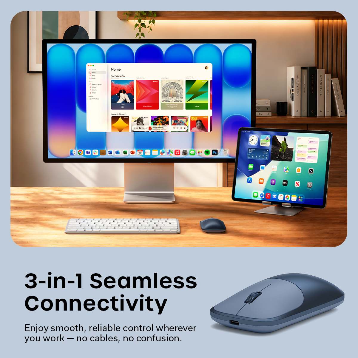 SATECHI – Rato Slim Ex Wireless (Indigo) - Image 5
