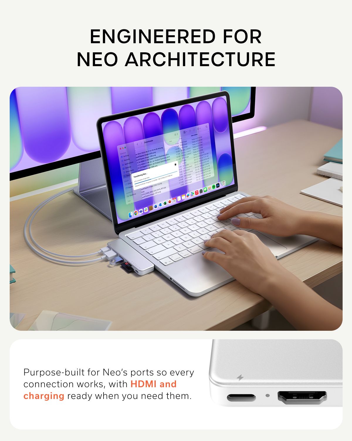 SATECHI – Usb-C Snap Hub (Silver) - Image 7