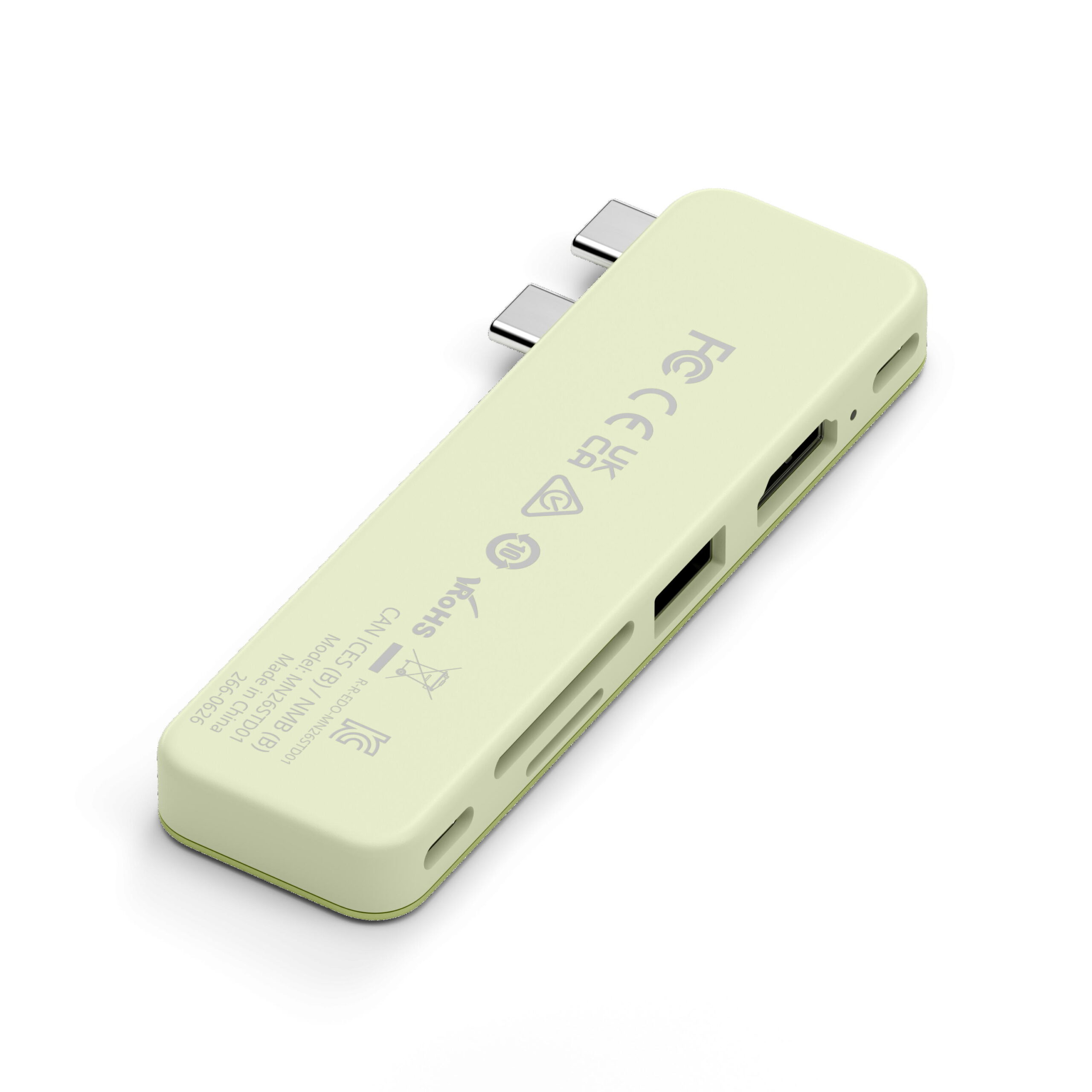 SATECHI – Usb-C Snap Hub (Citrus) - Image 3