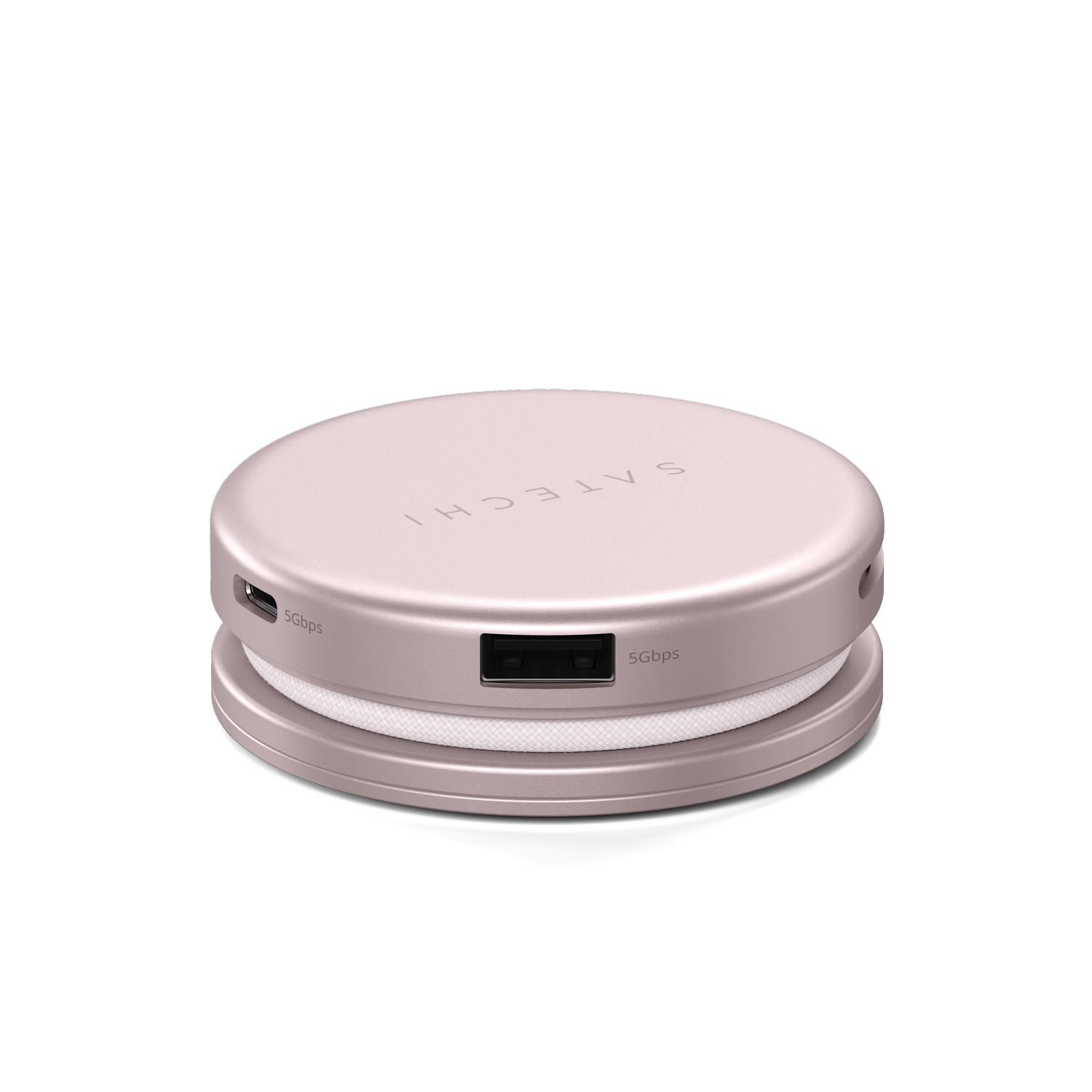 SATECHI – Onthego 5In1 Multiport Adapter (Blush) - Image 8