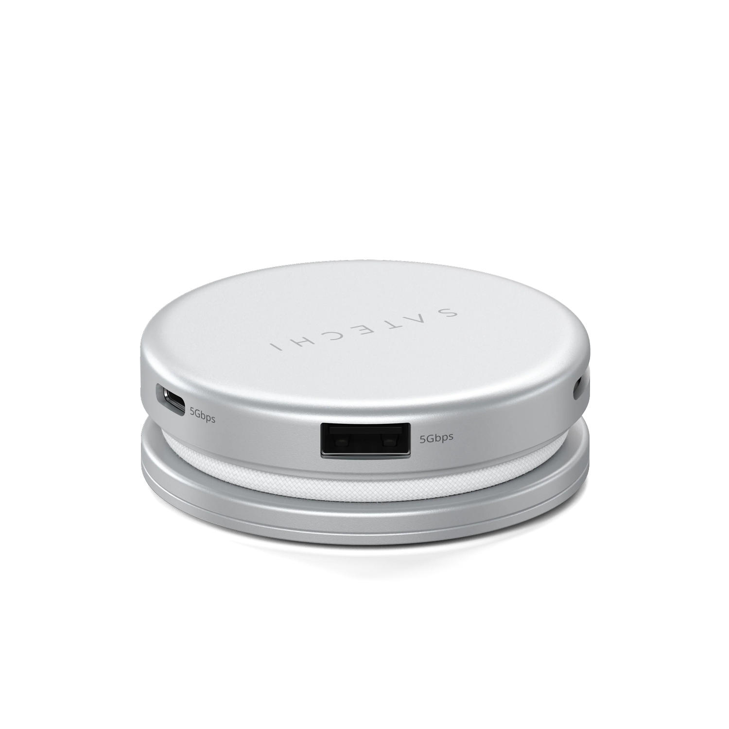 SATECHI – Onthego 5In1 Multiport Adapter (Silver) - Image 8
