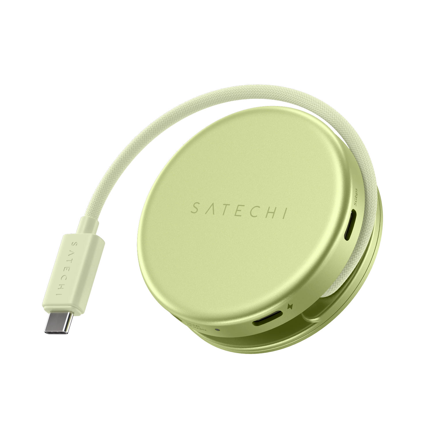 SATECHI – Onthego 5In1 Multiport Adapter (Citrus) - Image 2