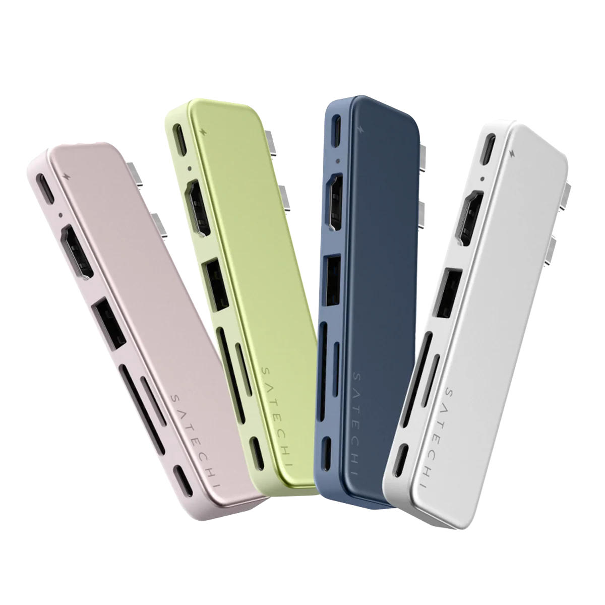 SATECHI – Usb-C Snap Hub (Silver) - Image 5
