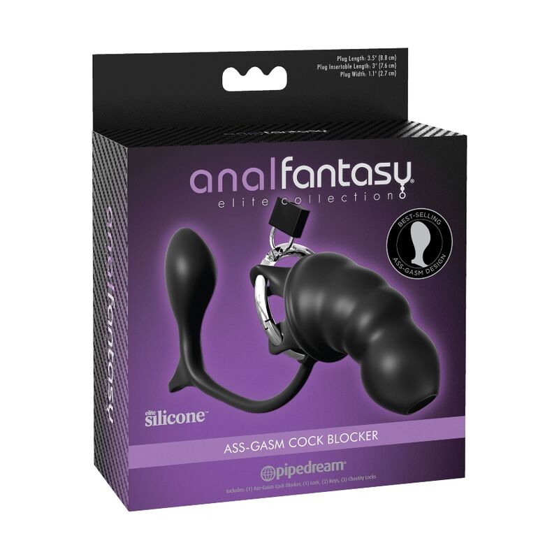 ANAL FANTASY ELITE COLLECTION – Ass-Gasm Cock Blocker - Image 3