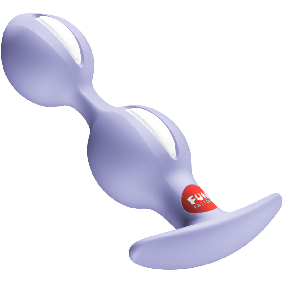 FUN FACTORY - B-BALLS DUO Plug Anal Roxo - Image 2