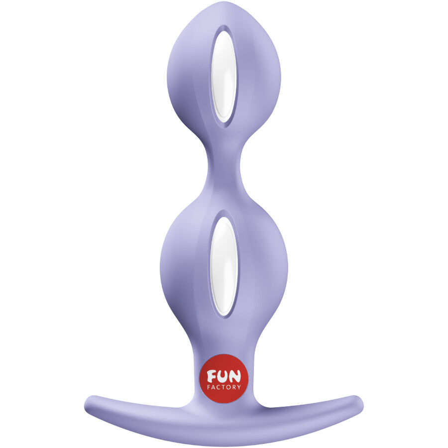 FUN FACTORY - B-BALLS DUO Plug Anal Roxo - Image 3