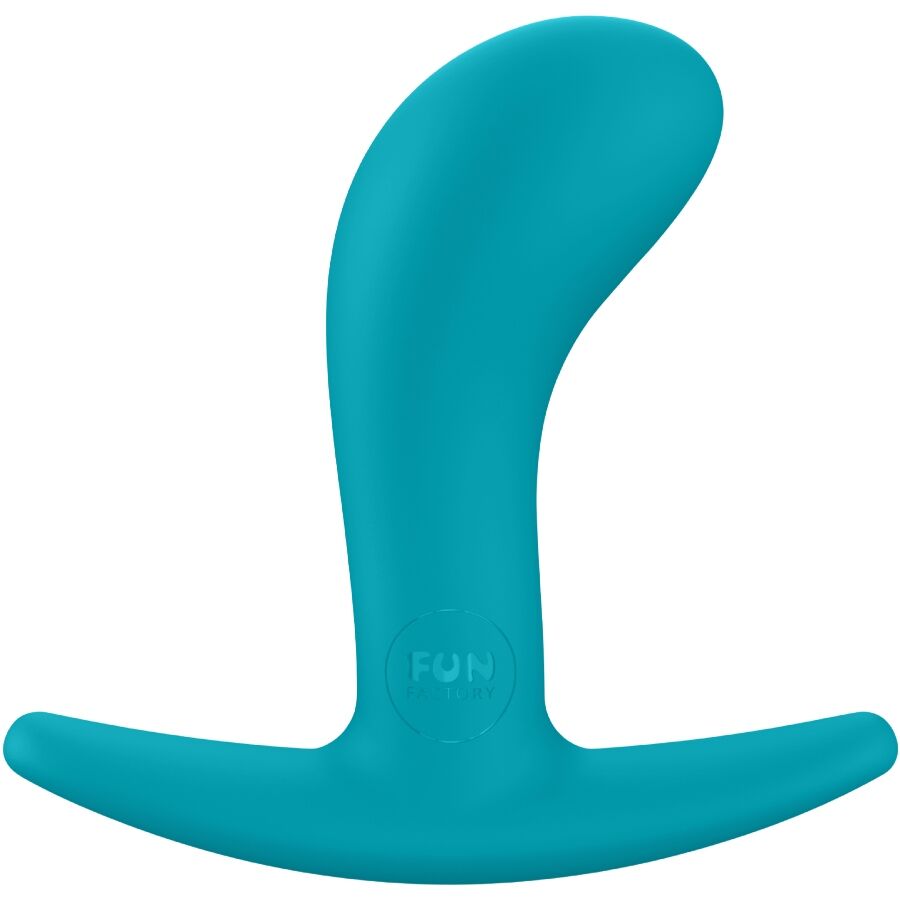 Plug Anal em Formato de Bunda Tamanho P Água-Marinha - Image 2