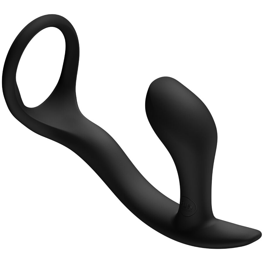 Plug Anal com Anel de Boto Preto - Image 3