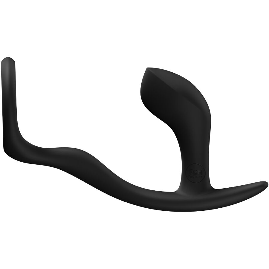 Plug Anal com Anel de Boto Preto - Image 2