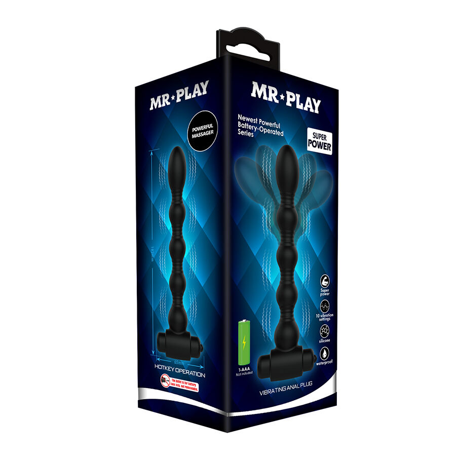 MR PLAY – Massageador De Plug Anal Vibratório - Image 6