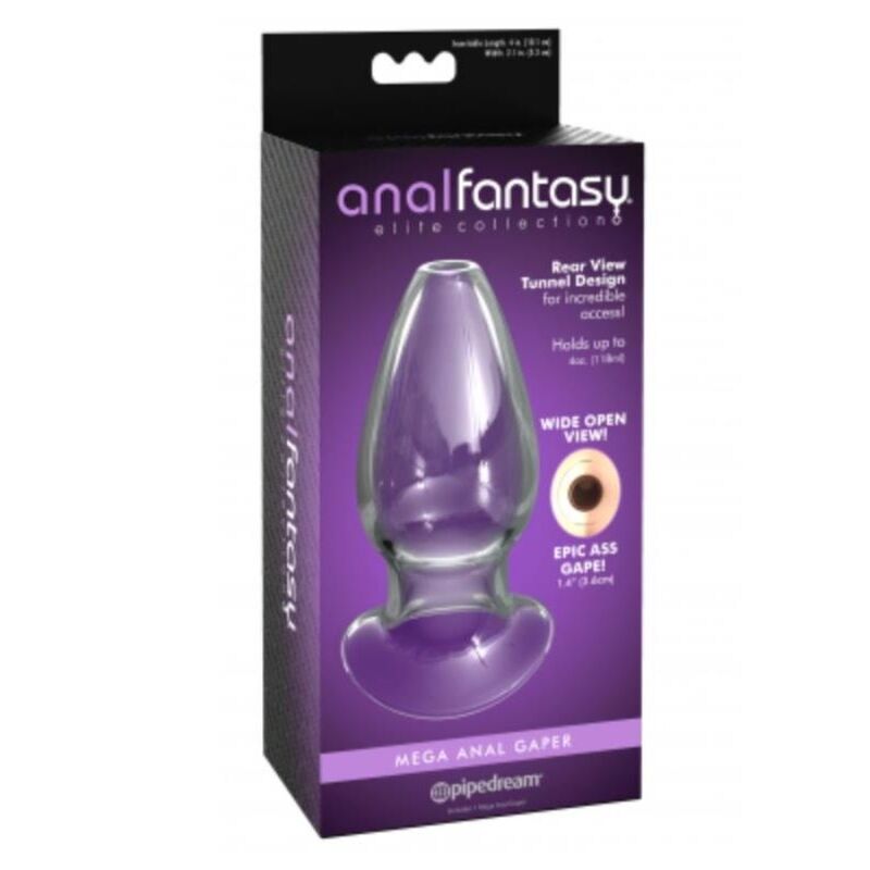 ANAL FANTASY ELITE COLLECTION – Anal Fantasy Elite - Mega Anal Gaper Plug Anal Transparente - Image 3