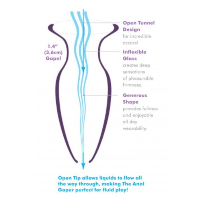 ANAL FANTASY ELITE COLLECTION – Anal Fantasy Elite - Mega Anal Gaper Plug Anal Transparente - Image 2