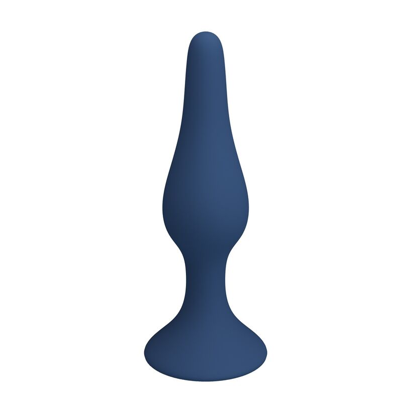 MR PLAY – Plug Anal De Silicone Cônico Azul Xl - Image 4