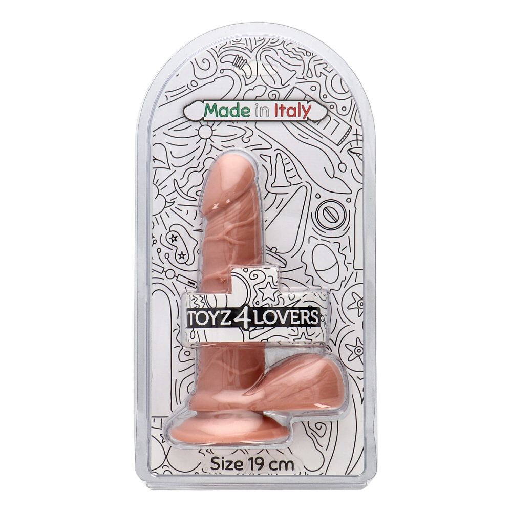 Dildo Realista Emilio 19 cm Cor-de-Rosa - Image 8