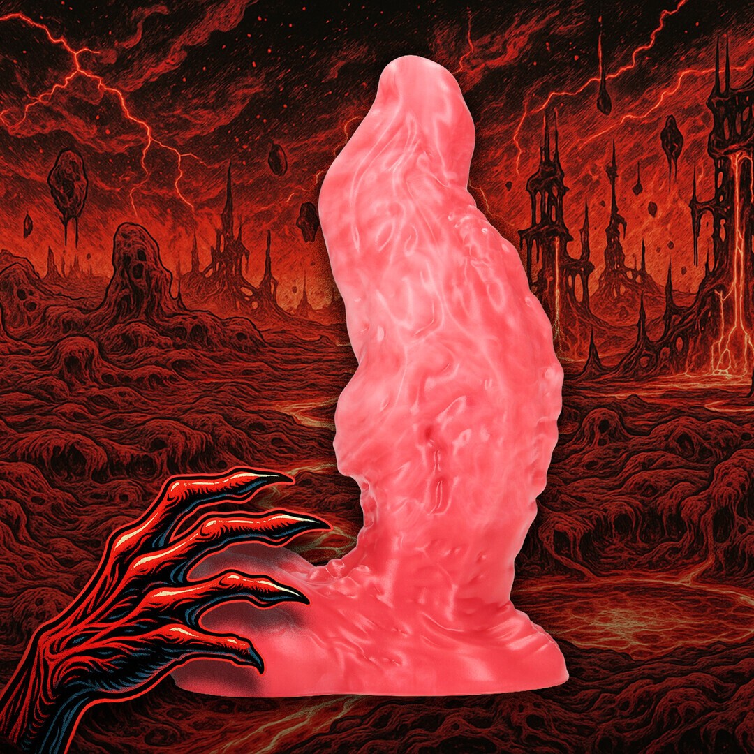OUCH! – Dildo Monster Em Silicone Hell Ravager Vermelho Ouch! - Image 3