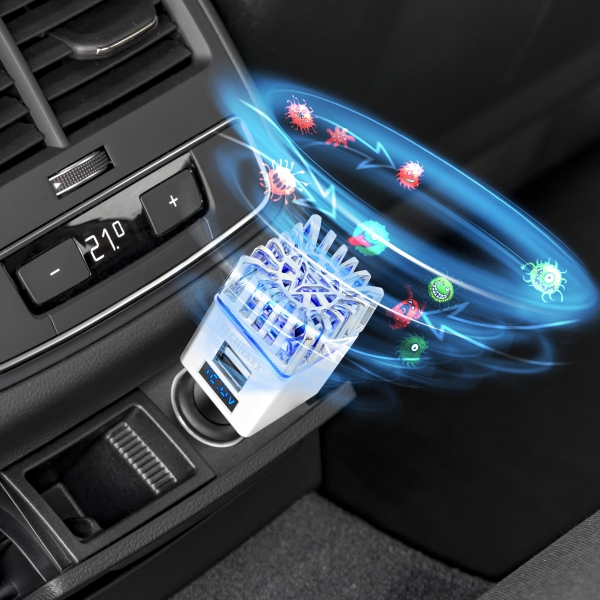 Technaxx - Purificador de Ar para Carro com Carregador USB - Image 5