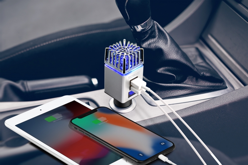 Technaxx - Purificador de Ar para Carro com Carregador USB - Image 6