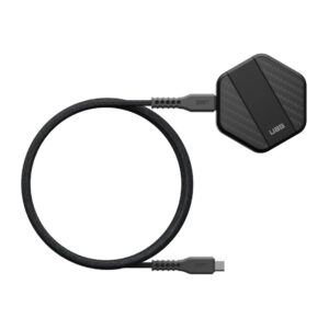 Fotografia do Carregador Wireless com Suporte Preto
