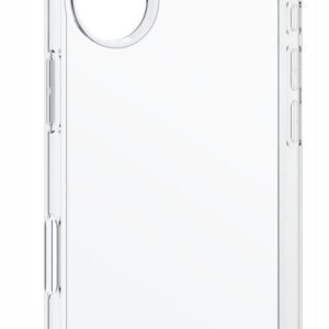 Fotografia da Capa em Silicone Transparente com MagSafe para iPhone 18/17