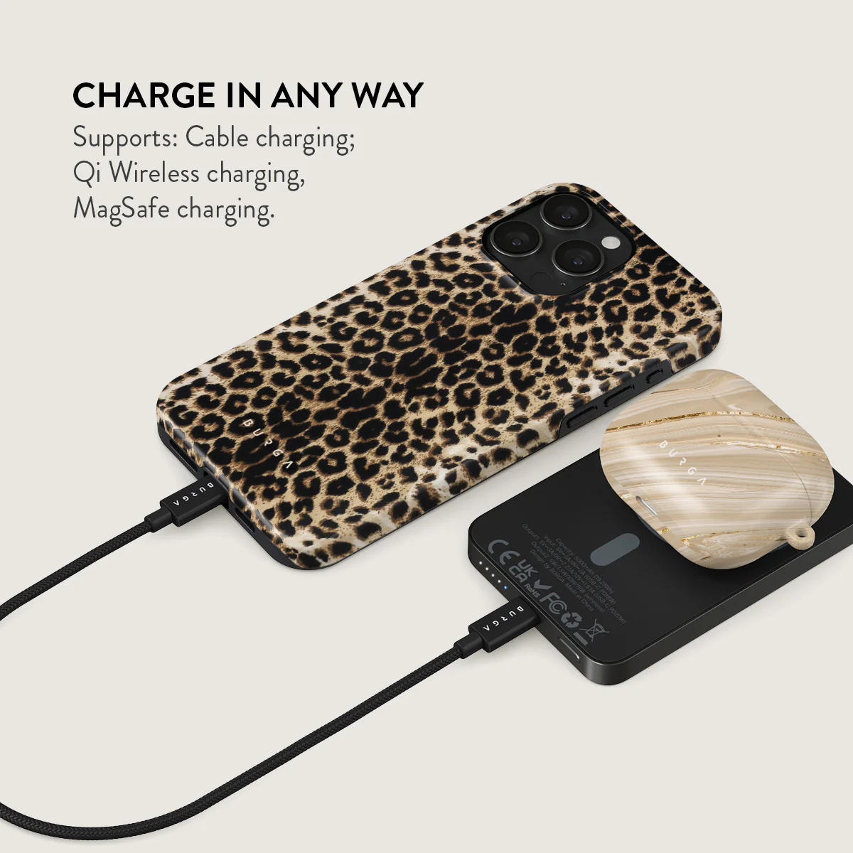 Burga - Powerbank MagSafe 5000 mAh Gunmetal - Image 4