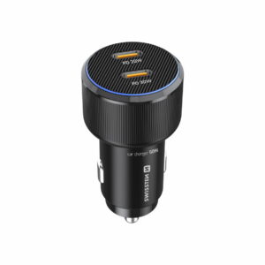 Fotografia do Carregador de Carro 50W 2x USB-C PD