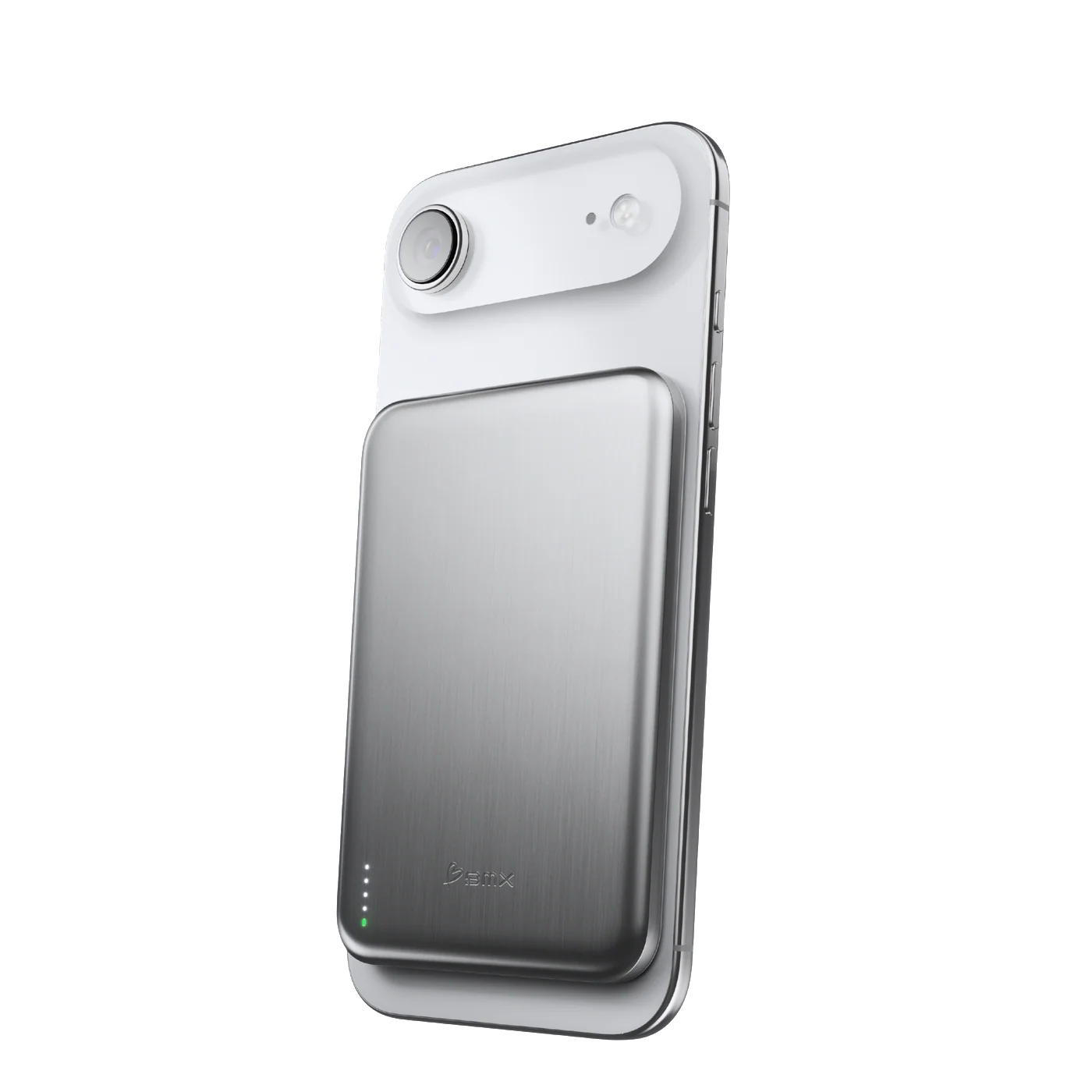 Fotografia do SolidSafe Air MagSafe Powerbank 5000 mAh Prata
