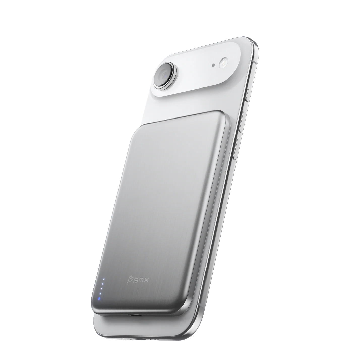 BMX - SolidSafe Air MagSafe Powerbank 5000 mAh Prata - Image 9