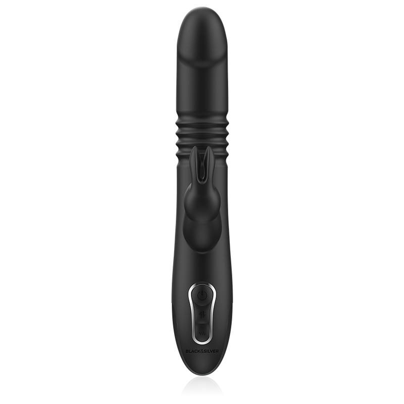 BLACK&SILVER – Kenji Vibrador Rabbit Up & Down + Controlo Remoto Watchme - Image 6