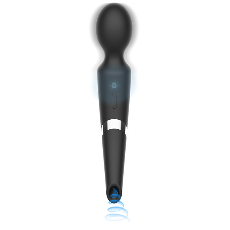 BLACK&SILVER – Beck Wand E Ventosa 2 Em 1 Silicone - Image 2