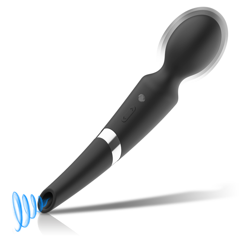 BLACK&SILVER – Beck Wand E Ventosa 2 Em 1 Silicone - Image 3