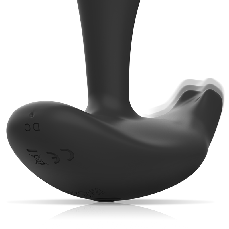 BLACK&SILVER – Controle Remoto De Silicone Dwayne Anal Plug - Image 4