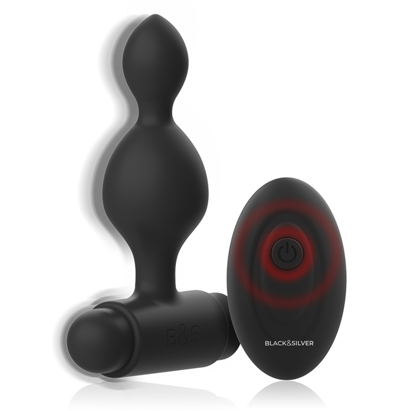 BLACK&SILVER – Controle Remoto De Plug Anal De Silicone Tucker Pequeno - Image 3