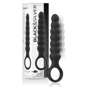 BLACK&SILVER – Dilador Anal De Silicone Bob Poderoso