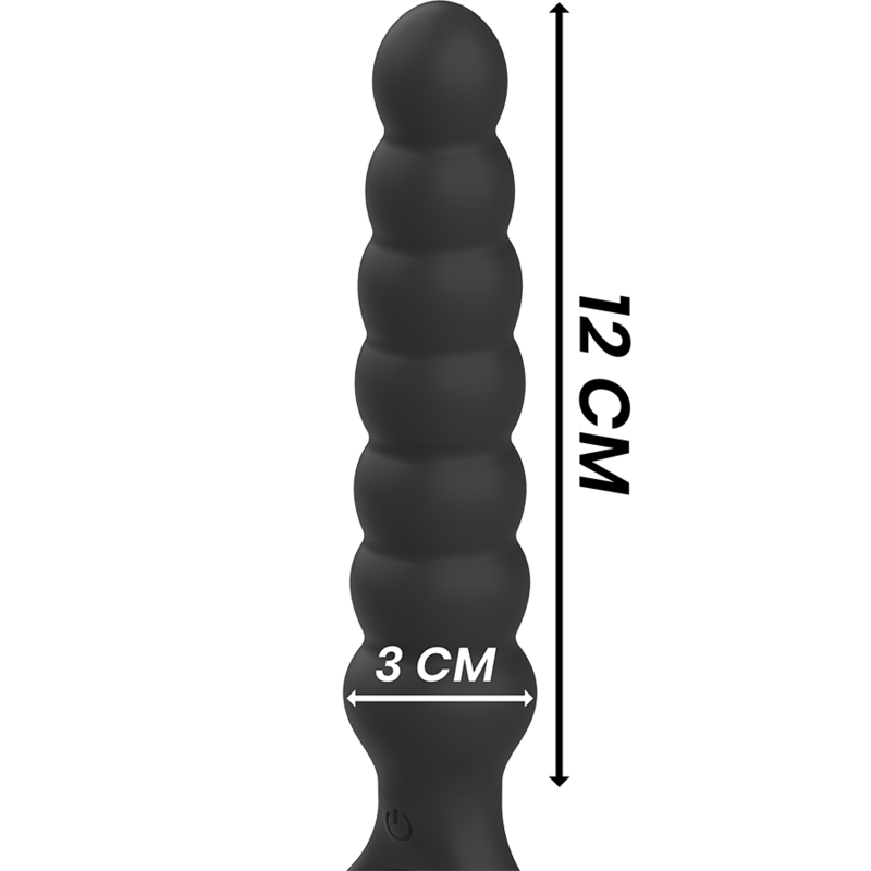 BLACK&SILVER – Dilador Anal De Silicone Bob Poderoso - Image 4